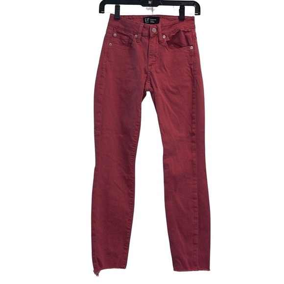 GAP Denim - GAP PINK CURVY LEGGING JEAN SIZE 24 REG